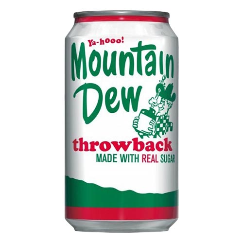 Газ.напиток Mountain Dew Throwback 0,355л США