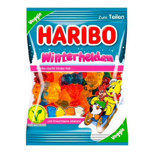 Жев.мармелад Haribo Winterhelden Veggie   175гр