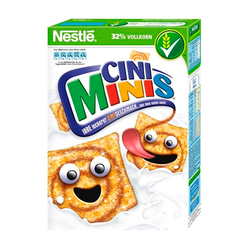 Готовый завтрак Nestle Cini Minis    375гр