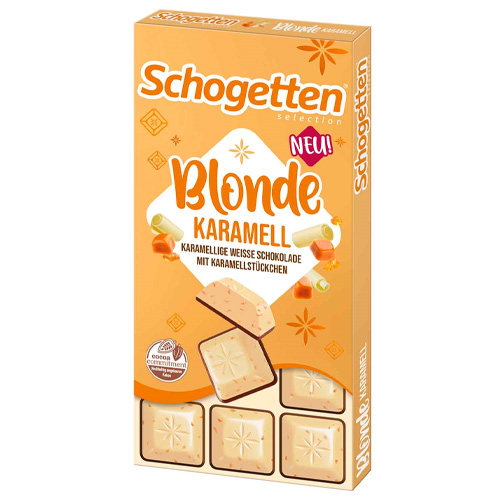 Шоколад Schogetten Blonde Caramel   100гр
