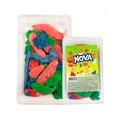 Мармелад в банке Nova Jelly Tongue 900гр