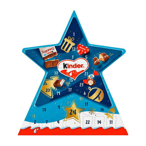 Адвент-календарь Kinder Звезда   149гр