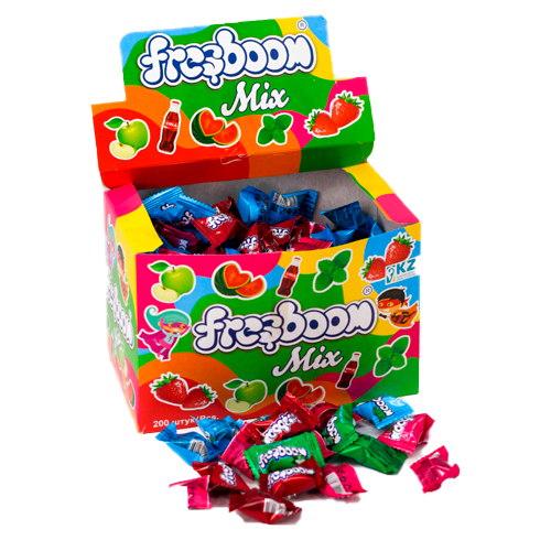 Жев. резинка Fresboom ассорти 3гр