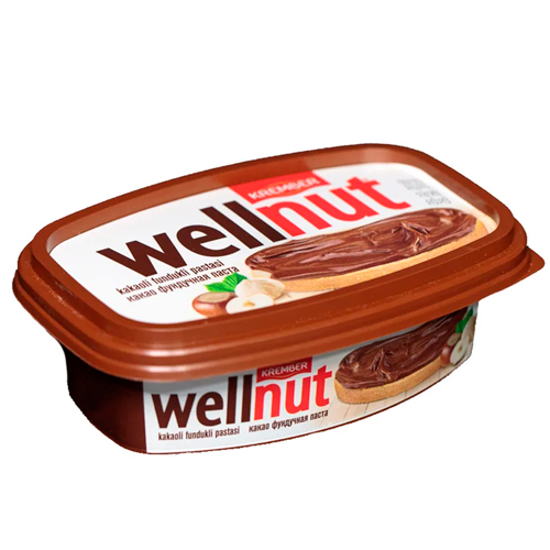 Паста какао-фундучная Wellnut 400гр