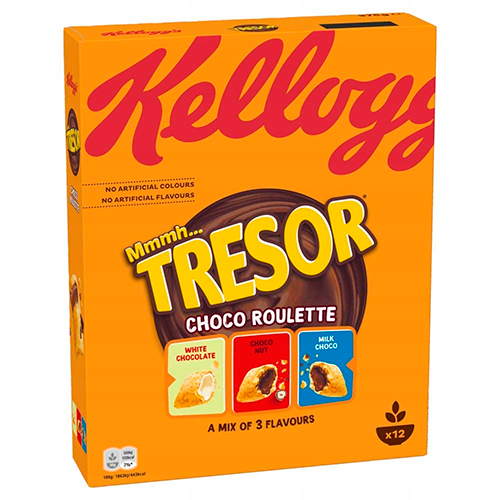 Сухой завтрак Kellogs Tresor Roulette Choco 410гр.