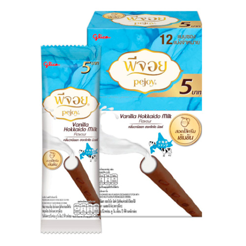 Бисквитные палочки Pejoy Biscuit Stick Vanilla Hokkaido Milk   8гр