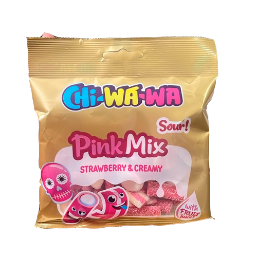Жев.мармелад Chi-Wa-Wa Mix Gold Pink Sour 90гр