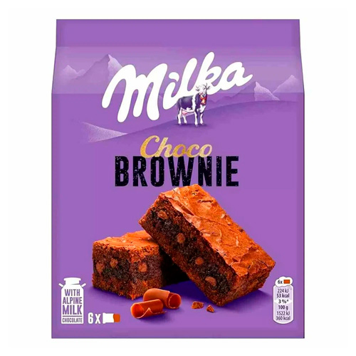 Бисквит Milka Choco Brownie   150гр