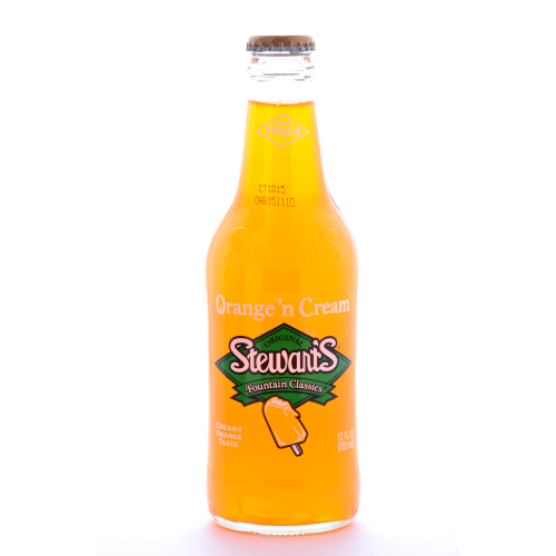 Напиток Стюарт Апельсиновое мороженое (Stewart`s Orange`n Cream ) в стекле 355мл США