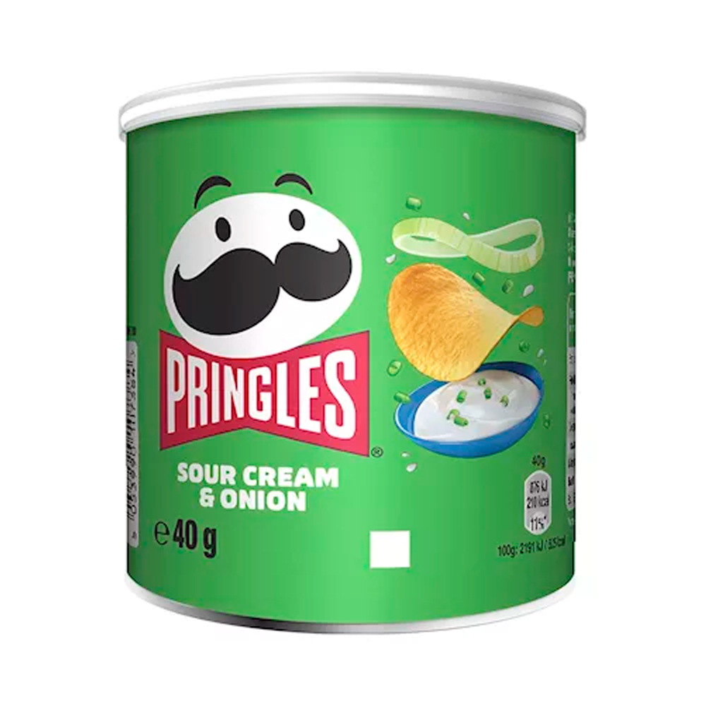 Чипсы Pringles Sour Cream&Onion    40гр