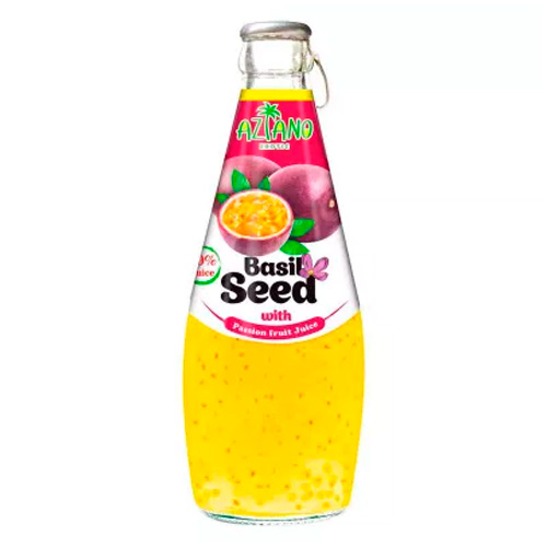 Нектар Aziano Passion Fruit Juice with Basil Seed м  290мл
