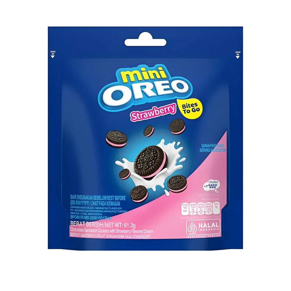 Печенье Oreo Mini Strawberry   61,3гр