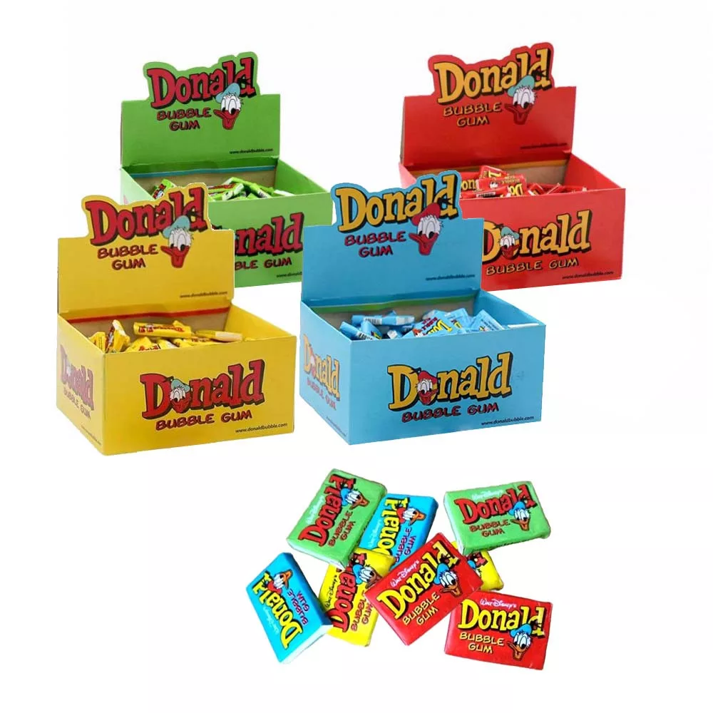 Жев.резинка Donald BUBBLE GUM   4,5гр