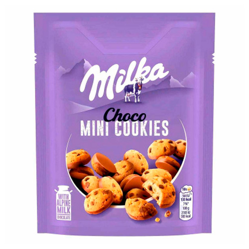 Печенье Milka Mini Cookies    110гр