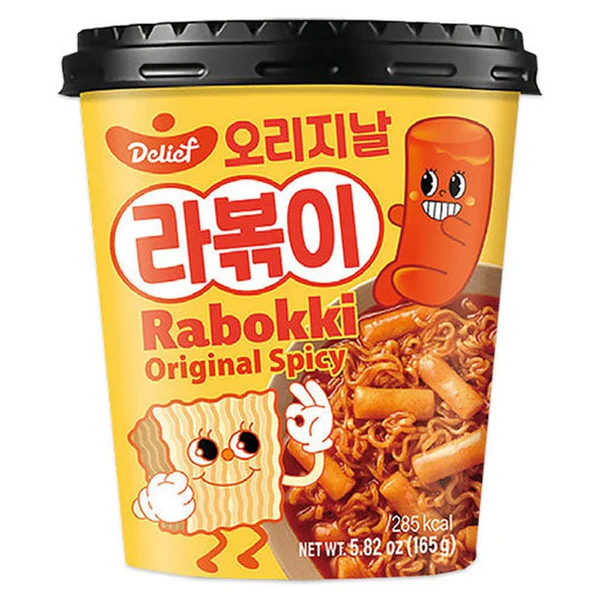 Рисовые палочки Delief Rabokki Sweet & Spicy Flavor   165гр