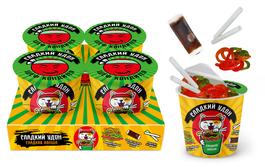 Конфеты Шеф-кондитер со вкусом клубники, колы, яблока, апельсина   78гр