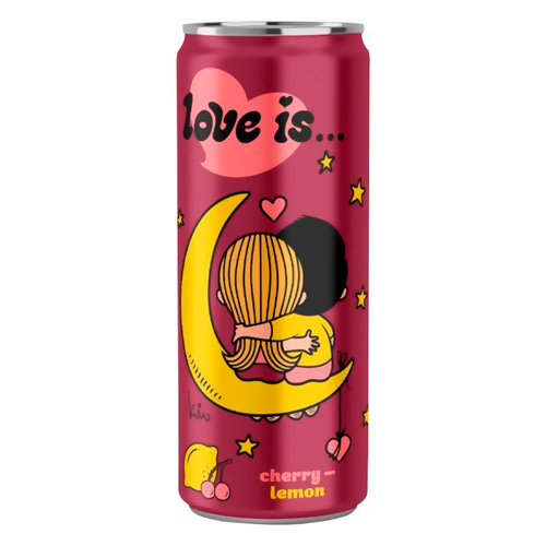 Газ.напиток Love is Вишня-Лимон м  330мл