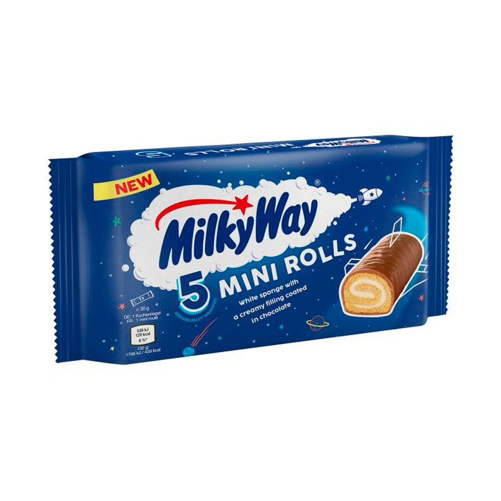 Пирожное бисквитное Milky Way Mini Rolls   150гр