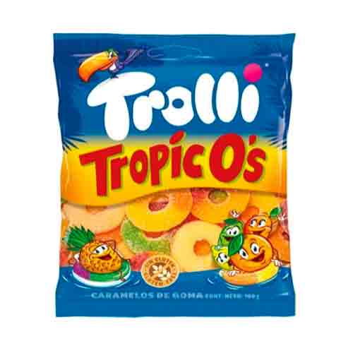 Мармелад Trolli Tropical Rings 100гр