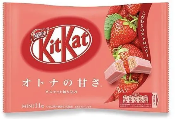 Шоколад KitKat Mini Strawberry   148гр