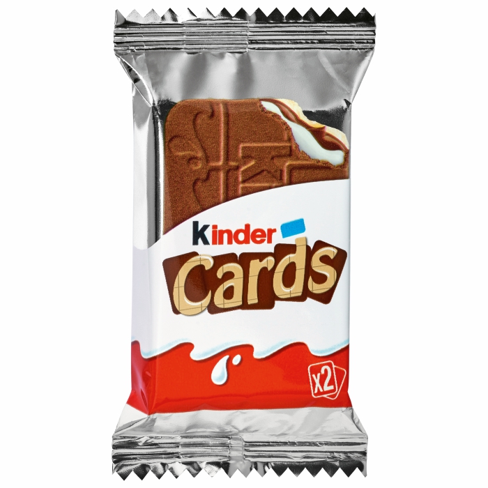 Вафли Kinder Cards    25,6гр