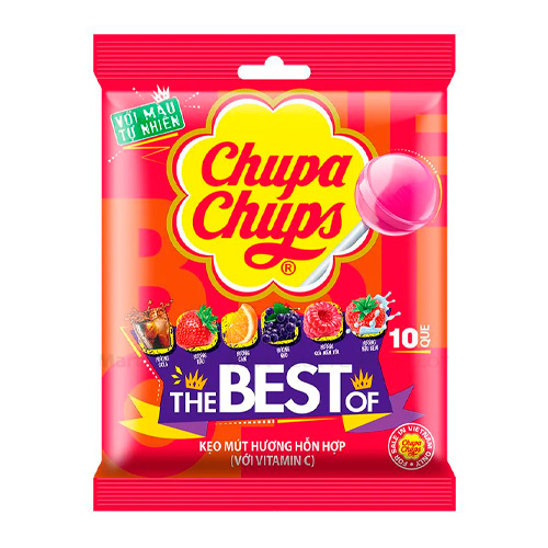 Леденцы Chupa Chups Lollipops Vitamin C    93гр