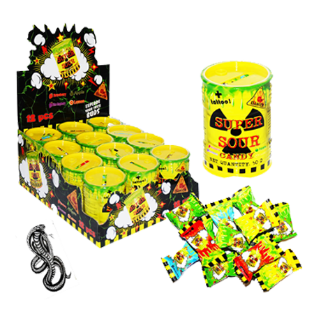 Леденец Super Sour Candy 50гр