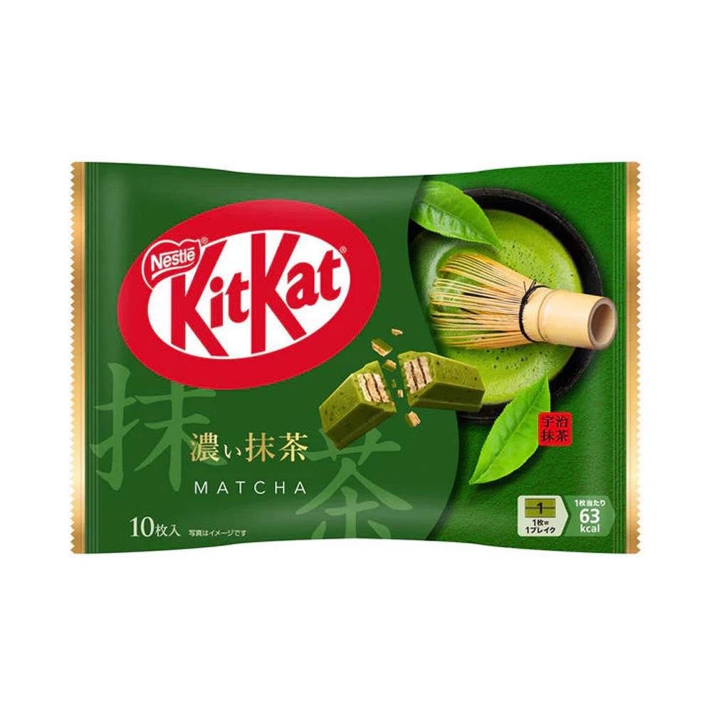 Шоколадные батончики KitKat mini matcha   113гр