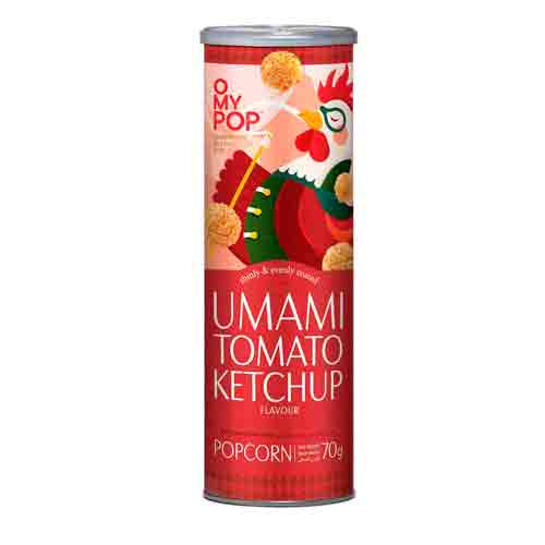 Попкорн Omypop Умами томатный кетчуп 70гр