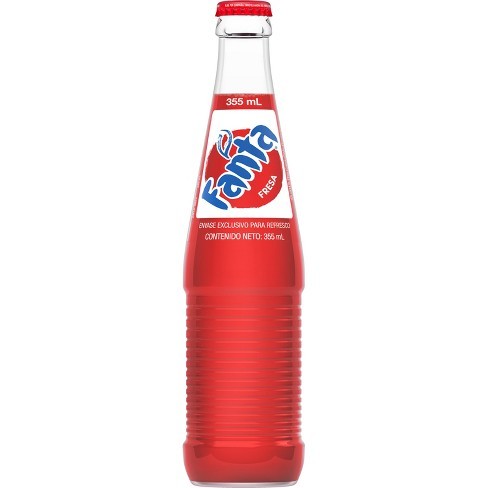 Газ.напиток Fanta Strawberry 355мл стекло Мексика