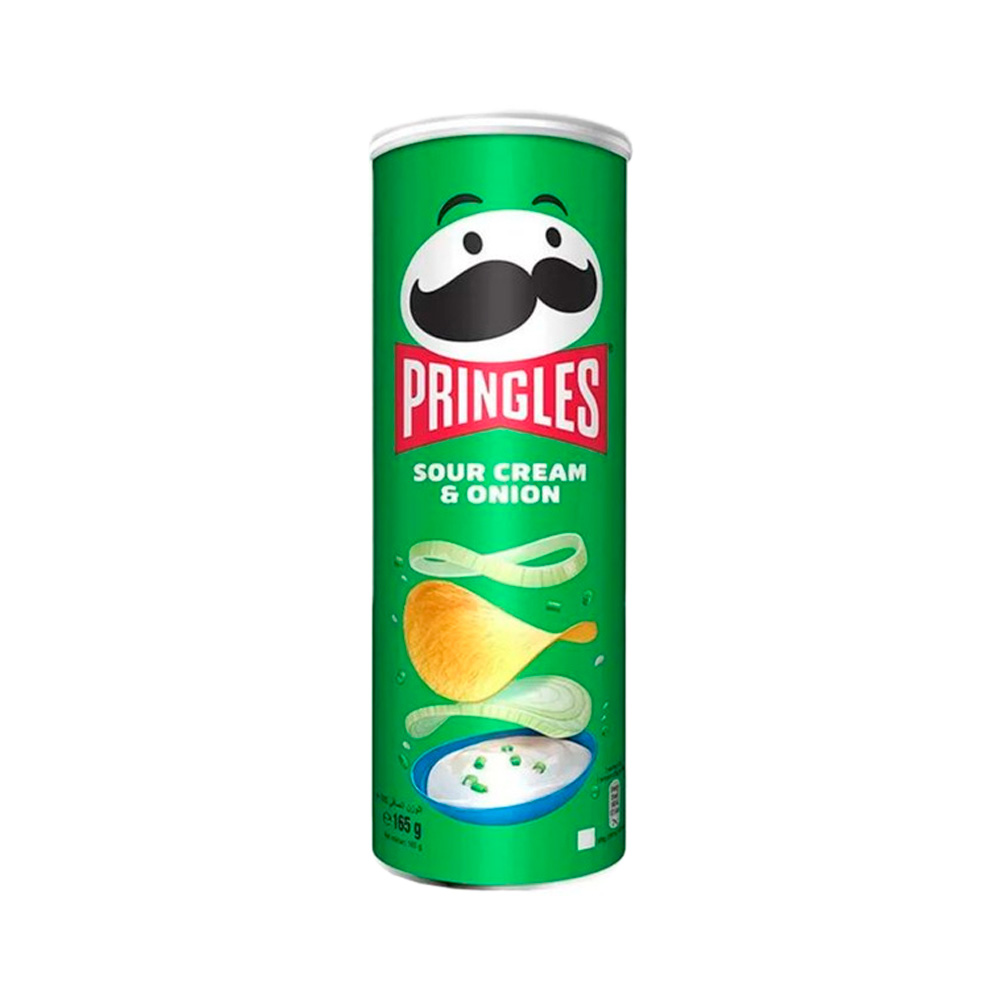 Чипсы Pringles CREAM & ONIONS   110гр