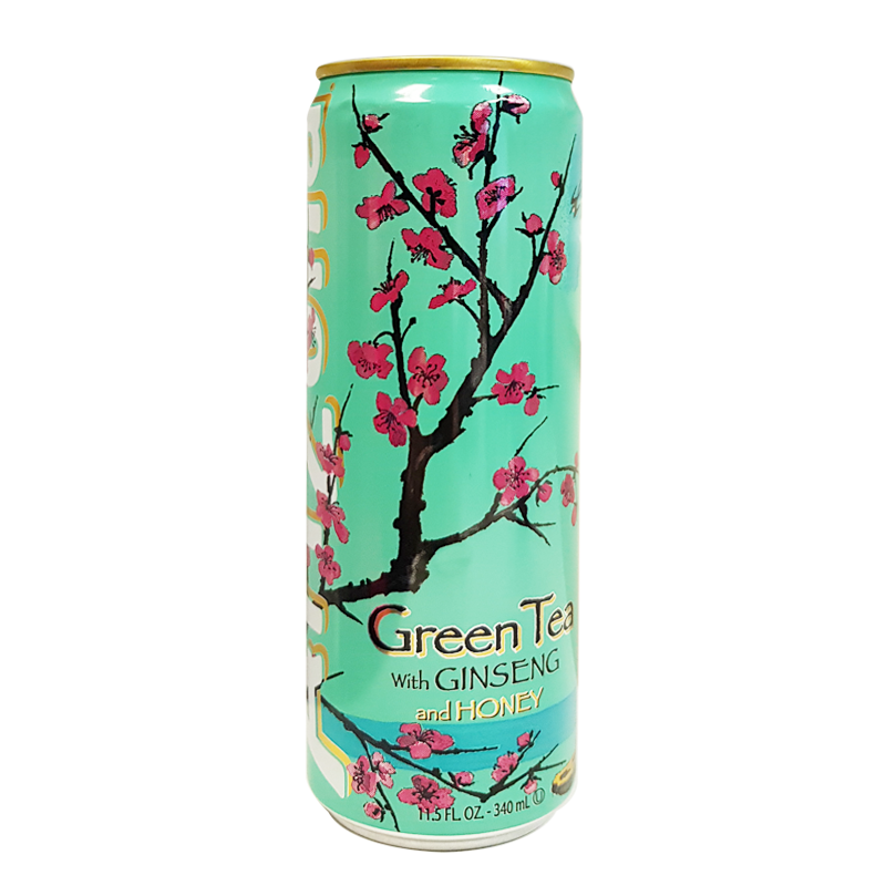 Напиток Arizona Green Tea With Ginseng 340мл