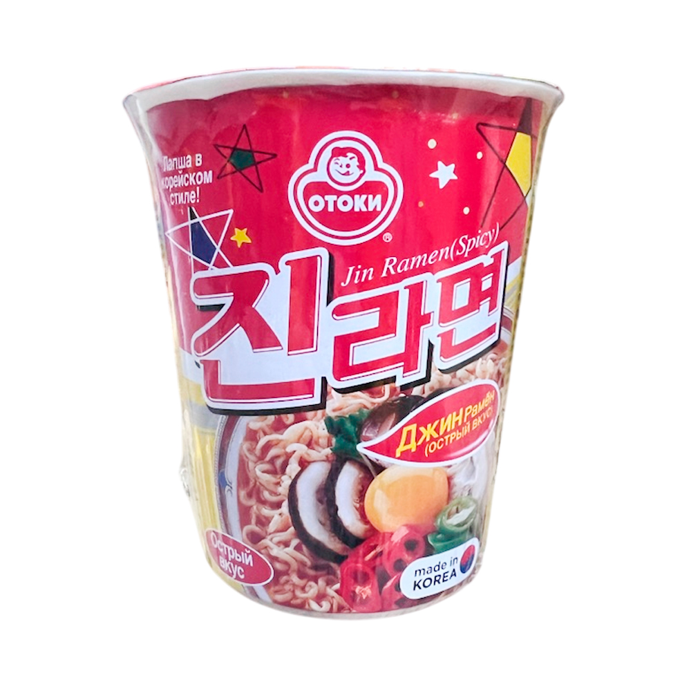 Лапша Ottogi Jin Ramen Spicy   65гр
