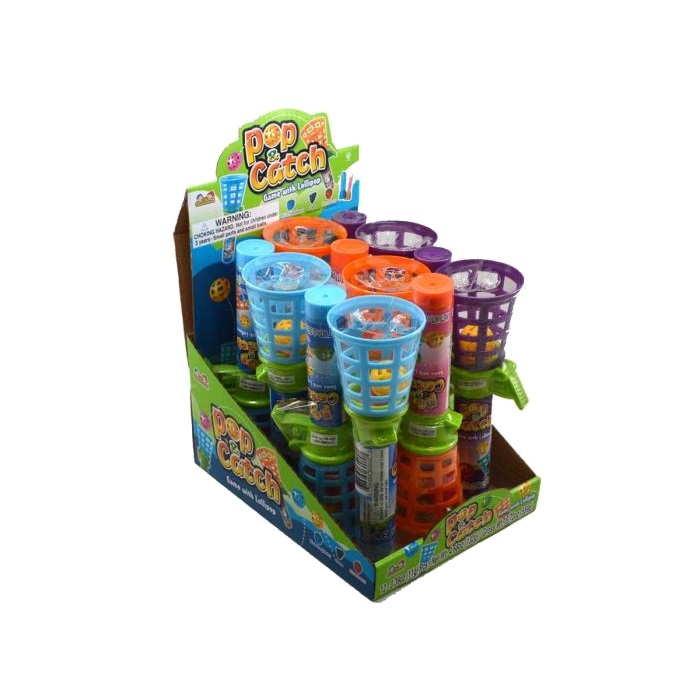 Леденец Kidsmania Pop & Catch Game with Lollipop 11гр
