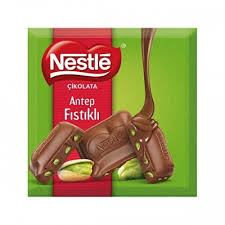 Шоколад Nestle молочный с фисташками    60гр