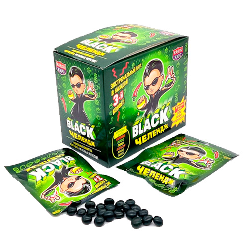Жев.конфета Канди Клаб Black Челендж   15гр