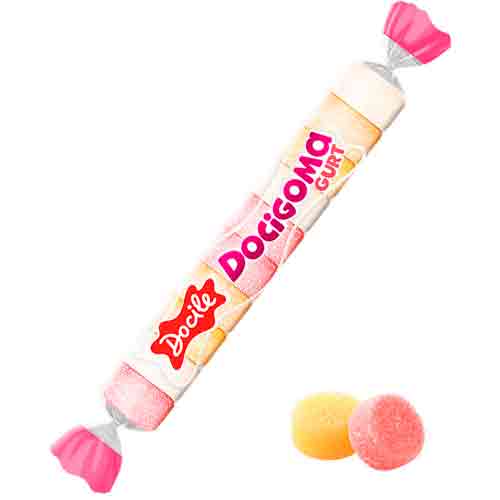 Жев.мармелад DOCILE DOCIGOMA YOGURT ROLLS 30гр