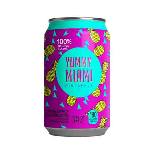 Газ.напиток Yummy Miami Pineapple 355мл