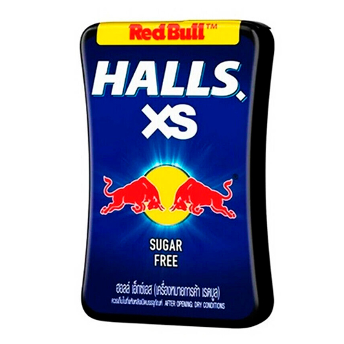 Леденцы Halls XS Red Bull 13.5гр