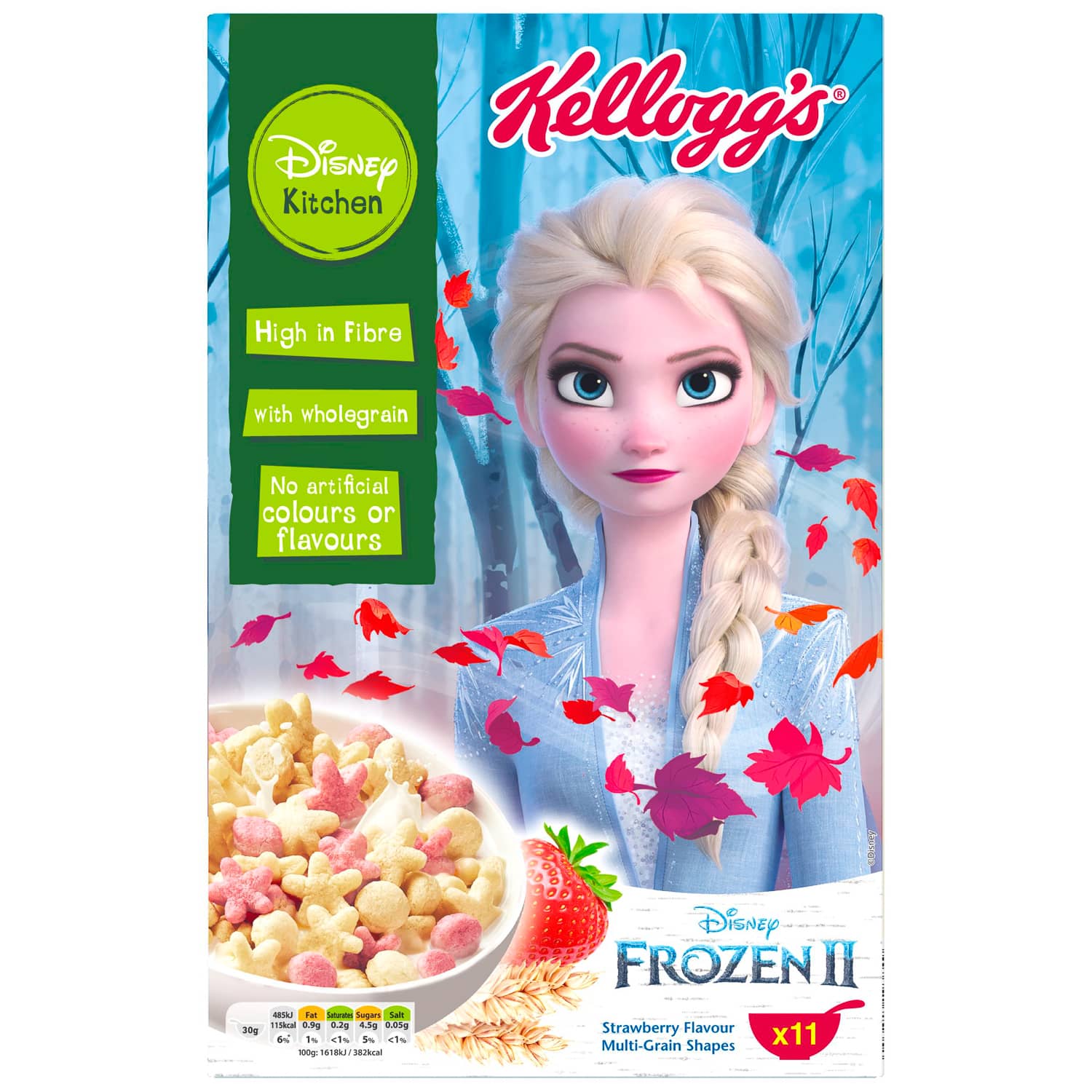 Сухой завтрак Kellog's DISNEY Холодное сердце 2 350g.