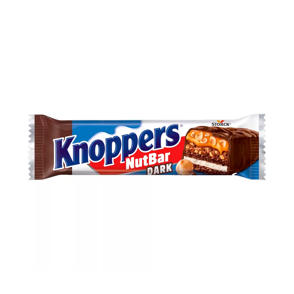 Шоколадный батончик Knoppers Dark Peanut   40гр