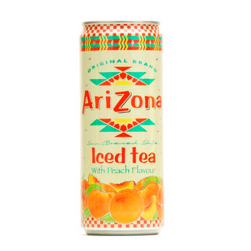 Холодный чай Arizona Peach Flavor 330мл.