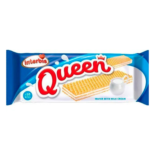 Вафли Queen Milk   50гр