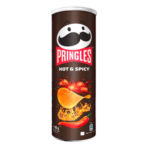 Чипсы Pringles Hot & Spicy Польша   165гр