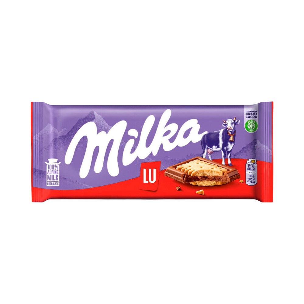 Шоколад Milka Sandwich LU   87гр