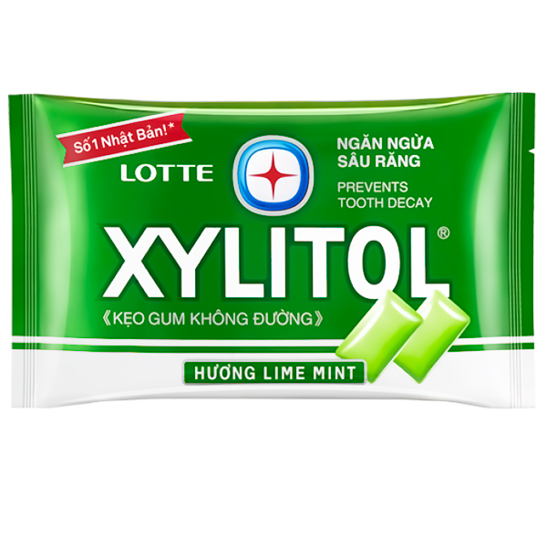 Жев.резинка Xylitol Lime Mint (блистер)   11,6гр