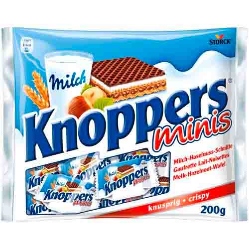Вафли Knoppers Stork 200гр