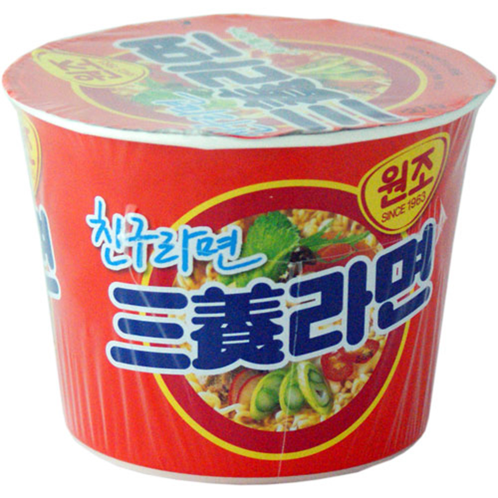 Лапша Samyang Big Bowl  острая со вкусом говядины  115гр