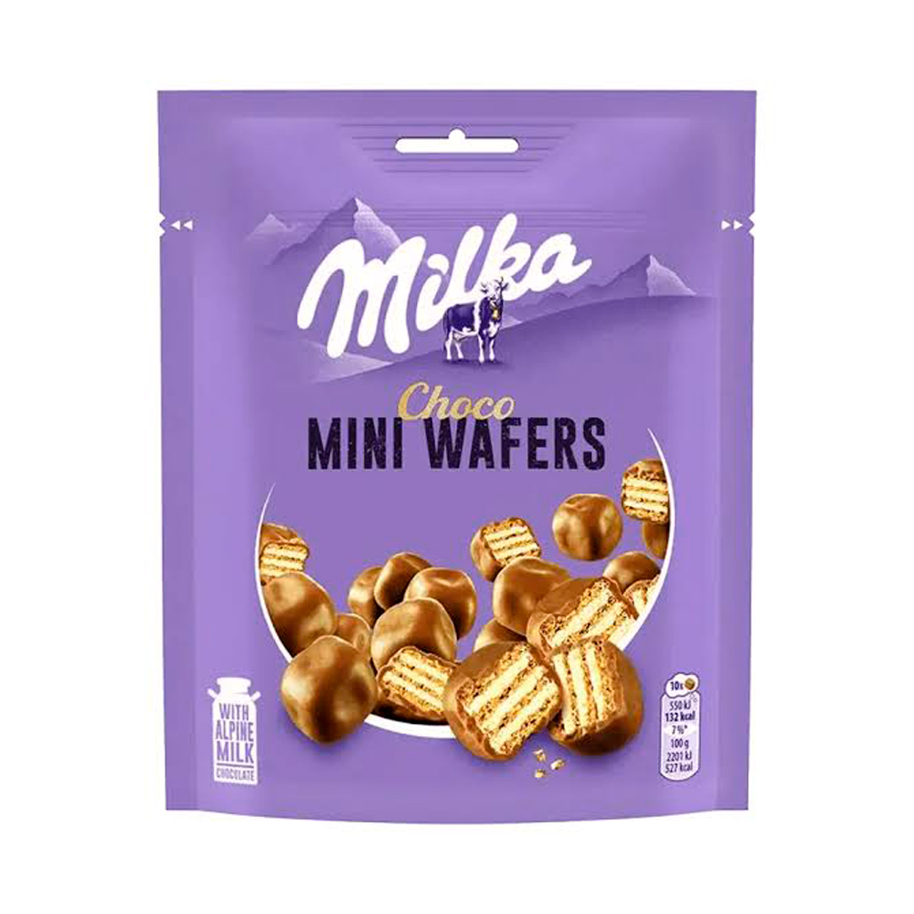 Шоколадные вафли Milka Mini Wafers   110гр