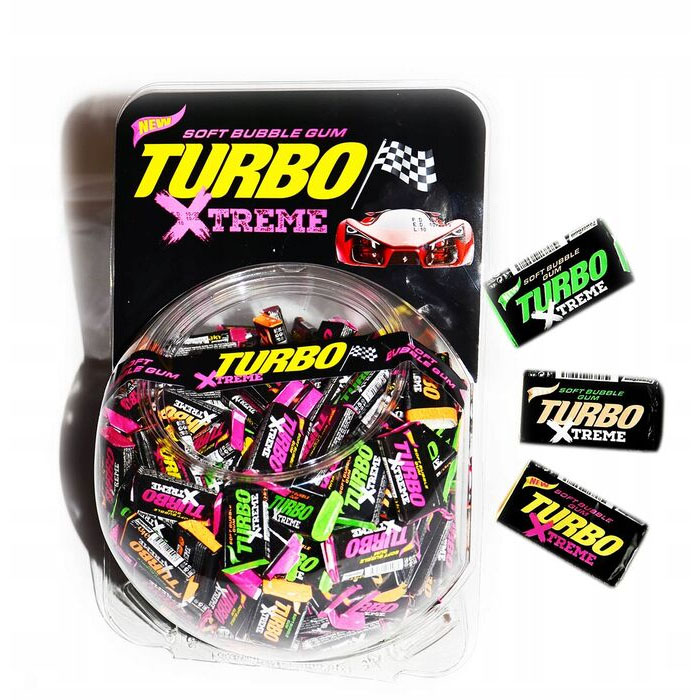 Турбо XTREME  жевательная резинка Сфера 4,5гр 300ш